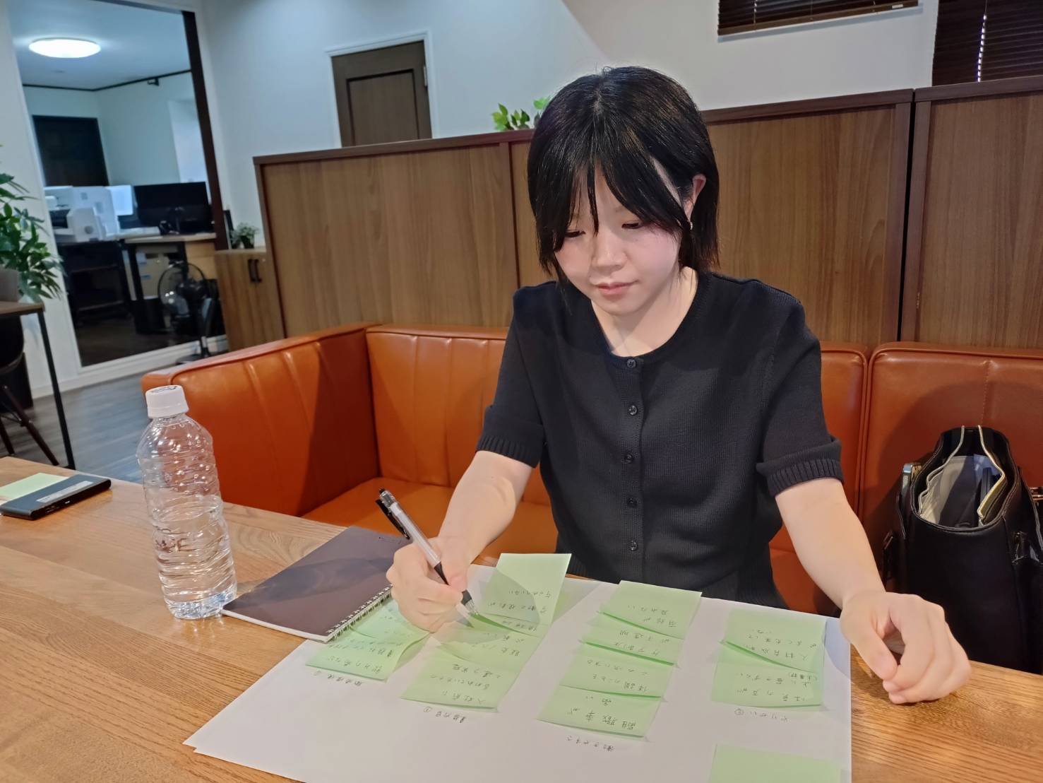 Yさんインターンシップ ワークショップ発表の様子